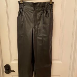 Madewell leather Pants